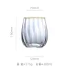 Taça de Vinho Tinto com Borda Dourada, Vidro de Cristal Transparente, Taça de Haste Longa, Taça de Vinho, Taça de Champanhe, Taça de Vidro para Vinho Atacado