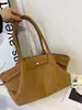 Bolsa Tote de Grande Capacidade para Mulheres 2024 Outono e Inverno Nova Estilo Preguiçoso para o Trabalho Bolsa Dumpling Fosca de Ombro Único