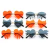 Nuevas Gafas de Sol Halloween Navidad Transfronterizas Sin Montura Gafas de Amor Gafas Sin Montura Gafas para Fiesta Baile