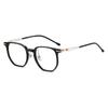 Armazones de Lentes Retro Estilo Coreano para Hombre Ultraligeros Lentes Antiluz Azul Disponibles Preferencia Artefacto Sencillo Armazones de Lentes de Montura Redonda