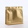 Bolsas de Dulces con Forma de Cubo y Sellado de Ocho Lados, Bolsas de Papel de Aluminio con Cierre Zip Auto-Sellante para Té, Frutos Secos, Granos de Café, Comida para Gatos, Alimentos Liofilizados