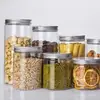 100 Frascos de Plástico Transparente para Mascotas con Tapas, Botellas Vacías, Contenedores de Plástico, Frascos Sellados