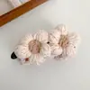 Pinza para el pelo de flor de lana de otoño e invierno, plátano, para mujer, 2025, nuevo, pinza giratoria de alta gama, pinza vertical, pinza para agarrar la parte posterior de la cabeza, accesorio para el cabello