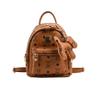 Mochila de Urso Fofo para o Dia a Dia 2025 Nova Moda Versátil Tendência Mochila para Estudante Universitário Feminino Grande Capacidade Bolsa Escolar