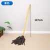Atacado de Fábrica Cabeça Redonda Antiga Haste de Madeira Fio de Algodão Mop de Chão Mop Absorvente de Água Torção Manual Mop de Limpeza Espessado