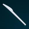 Cuchillo, Tenedor y Cuchara Desechables 100% Biodegradables de Material Nativo, Juego de Vajilla Desechable de Ácido Poliláctico CPLA