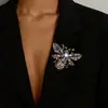 Broche Nuevo Broche de Abeja con Diamantes Broche de Animal Lindo Pin Broche Casual para Cuello Accesorios para Ropa Listo en Stock