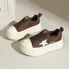 Zapatillas slip-on impermeables 2026, zapatos deportivos ligeros, zapatos casuales de suela gruesa, zapatos de vestir individuales nuevos para mujer, antideslizantes, colección de otoño