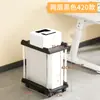 Suporte de Torre de Computador Atacado com Base Deslizante, Rack de Armazenamento para Gabinetes de Desktop, com Rodízios com Freio, Armazenamento para Sala de Estar