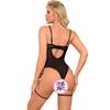 Pijama sexy con perspectiva de costura de encaje de PU transfronterizo entre Europa y Estados Unidos Amazon AliExpress comercio exterior caliente