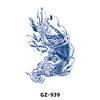 2023 Nuevo Tatuaje Semipermanente de Jugo Herbal Patrón Animal Medio Brazo Impermeable a Prueba de Sudor Calcomanía de Tatuaje Real Transfronterizo