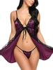 Amazon sexy underwear Cotton Cup perspectiva tentação sexy underwear set Shantou sexy fabricantes de pijamas atacado