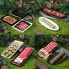 Montaña Lento Pimiento Fresco Res Albahaca Res Caja Rectangular Recién Rebanado Plato Colgante Dragón Olla Caliente Sopa Ácida de Guizhou Plato Estilo Salvaje