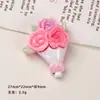 Accesorios de resina DIY de dibujos animados, artículos decorativos, clips para el pelo de gatito floral con pegamento de crema, fundas de teléfono, hebillas de zapatos, llaveros, colgantes