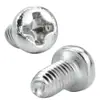 Tornillo de Cabeza Redonda con Ranura Cruzada, Grado 8.8, Niquelado, Diente Triangular, Autoperforante, Autoblocante, Cabeza Panorámica, Diente Triangular M3/Gb6560