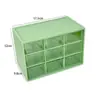 Novo Organizador de Acessórios de Miçangas DIY Grande para Mesa com Compartimentos e Gaveta