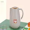 Chaleira Térmica para Uso Doméstico, Tanque Interno de Vidro, Garrafa Térmica de Grande Capacidade, Bolsa de Água Quente, Chaleira Térmica Portátil para Estudantes