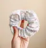 Encaje Francés Anillo para el Cabello de Intestino Grueso para Mujer Sentido de Alta Gama Tamaño Grande Flor para el Cabello Dulce Cuerda para el Cabello Combinable Cuerda para el Cabello