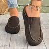 Sapatos Loafer Femininos de Bico Fechado Planos Tamanho Grande Estilo Retro Novo Primavera/Outono 2026 Estampa de Leopardo