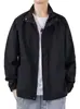 Chaqueta Superior para Hombre de Temporada Cruzada Nueva Primavera y Otoño Casual Versátil Holgada Cuello Alto Moderna Impermeable Resistente al Viento para Exteriores