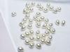 Colgante de Perlas de Imitación Perforadas a la Mitad con Forma de Gota de Agua Materiales para Joyería DIY Pendientes Collar Pasador Estilo Moderno