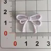 Laço colorido oco requintado pintado por spray, acessório DIY para capas de celular, artesanato e materiais de bolsa