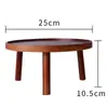 Soporte para Flores Base de Maceta de Cerámica Estante para Flores Soporte para Acuario Jarra de Vino Adorno Creativo Soporte para Comedero de Gato y Perro Mini