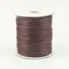 Linha de cera de 1,5mm DIY cordão de cera 3mm corda Kraft multicolorida proteção ambiental material de pulseira cordão de colar tecido à mão