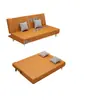 Sofá-Cama Dobrável Dupla Utilidade Sofá Preguiçoso Sala de Estar 2025 Novo Modelo Sofá Simples Apartamento Pequeno Casa de Aluguel Pata de Gato
