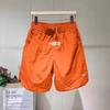 Pantalones cortos de verano delgados de seda de hielo para hombre, pantalones de playa para adolescentes, secado rápido, transpirables, ropa exterior suelta, pantalones deportivos casuales para hombre
