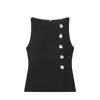 Comércio Exterior Atacado Outono Novo Estilo Europeu e Americano Botão de Joia Top 4772122 Calça Culotte com Laço 4391529