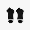 Calcetines Rayados Plusox Barra Horizontal Calcetines de Barco para Hombre Boca Baja para Mujer Verano Transpirables Delgados Absorbentes de Sudor Antideslizantes de Moda Caña Baja