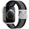 Correa Tejida de Nylon con Hebilla Metálica Oficial Adecuada para Apple iWatch 11 Generación 10/987Ultrase