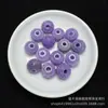 Jade Púrpura Jadeíta 16x13mm Formato de Tambor Contas Soltas Brincos DIY Pingentes Joias Corrente da Clavícula Atacado Jade Púrpura Rosa Gelo
