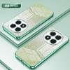 Funda Protectora de Silicona con Brillo Galvanizado para Xiaomi Redmi Note15Pro, Transparente para Note14, Protectora para Note13