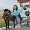 Chal bohemio, capa exótica para mujer, adecuada para viajes a Xinjiang, excursiones por la pradera y sesiones de fotos, capa exterior de estilo étnico