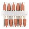 Jade polimento de silicone rebolo cabeça de moagem material terno jade ferramenta de polimento dental Jade cabeça de moagem de roda de polimento de jade