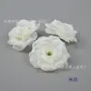 Flores de Rosa Simuladas de 8cm, Flores Artificiais, Materiais para DIY no Atacado, Parede de Flores para Fundo de Casamento, Arranjo de Flores para Corredor, Flores de Seda