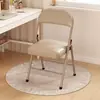 Cadeira dobrável para casa, cadeira de computador, banco simples, cadeira de treinamento para conferência, cadeira com encosto portátil, cadeira de escritório para dormitório, cadeira de jantar