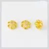 Al por mayor aleación chapado en oro hueco soporte para flores hecho a mano material con cuentas soporte para cuentas tapa de flor accesorios para joyería diy cuentas sueltas