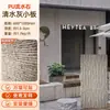 Pared de fondo de piedra con agua corriente, revestimiento de piedra PU, piedra artificial, piedra decorativa, alberca de patio, muro cortina de agua paisajístico, estilo japonés y americano