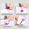 300 piezas de gel quitaesmalte sin pelusa, toallitas y almohadillas removedoras de piel muerta, aptas para manicura y pedicura--herramientas de limpieza absorbentes desechables, aptas para usar en salones de belleza para mujeres
