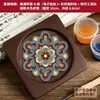 Posavasos de Esmalte Cloisonné Materiales Hechos a Mano para DIY Base Electrónica de Cloisonné Artesanía Tradicional Obras de Arte Tarea Regalo para Team Building