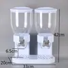 Dispensador de Cereais Comercial Recipiente de Armazenamento Dispensador de Grãos para Cozinha Pote para Frutas Secas e Lanches Caixa de Armazenamento Caixa de Doces para Uso Doméstico