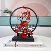 Ornatos Chinoiserie de Tela de Nuvem Ornatos de Tela Chinoiserie Decoração de Casa Ornatos de Escritório Ornatos de Ilustração Tela