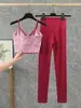 Traje de Fitness para Mujer 2026 Verano Nuevo Estilo Ropa de Yoga de Gama Alta Chaleco Deportivo Sujetador Deportivo para Correr Conjunto de Tres Piezas