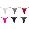 Dropshipping! 1044t Tanga Sexy com Strass Renda Costurada de Seda Gelada Tira Fina Sexy de Corte Alto Calcinha para Mulheres