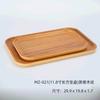Plato de porcelana de imitación de veta de madera de estilo japonés, plato comercial para olla caliente de carne, plato de acompañamiento para barbacoa, plato occidental, platos de plástico, vajilla