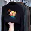 Camiseta térmica para niña con forro de forro polar, estilo otoño e invierno, cuello semi-alto, capa interior gruesa y cálida, camiseta de manga larga para niños con acabado cepillado