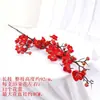 Ramas Artificiales de Flor de Ciruelo, Flor de Invierno, Árbol Falso de Flor de Durazno, Decoración de Mesa de Comedor para Sala de Estar, Arte con Flores Secas, Decoración de Bonsái Estilo Chino